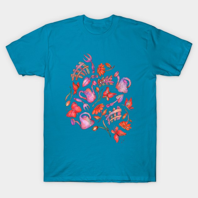 garden pattern T-Shirt by segismundoart